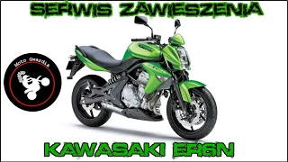 Wymiana uszczelniaczy zawieszenia Kawasaki ER6n / ER6 / ER-6 I SZYBKA AKCJA 30min !!! DIY Gwardia