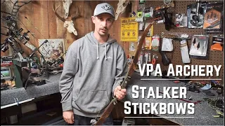 ILF Traditional Hunting Bow Setup - VPA - Stalker Stickbows