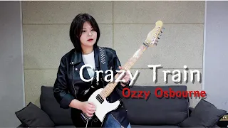 Crazy Train - Ozzy Osbourne (Electric Guitar Cover by MJ민진)