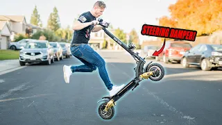 This SOLAR E–Scooter is Absolutely WILD  ($1,950)