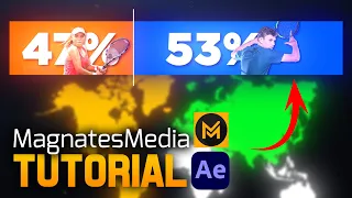 MagnatesMedia Tutorial | After Effects | Create Best Map Visuals and Infographics | Part 2