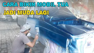 RESTORASI ISUZU PANTHER PICK-UP│TAHAP PENGECATAN #isuzu #restoration #panther #pickup