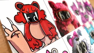 Drawing New Monsters Cartoon Vs Realistic ( JOYVILLE 2 )