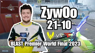 【CS2 POV】Vitality ZywOo vs FaZe (nuke) | BLAST Premier World Final 2023