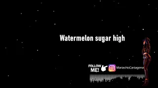 KARAOKE Watermelon Sugar - Harry Styles