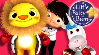 The Lion and The Unicorn | Nursery Rhymes for Babies by LittleBabyBum - ABCs and 123s