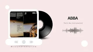 ABBA - That's Me | Instrumental