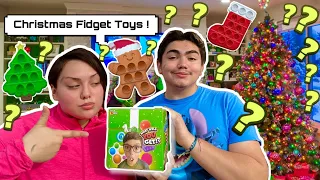 BEST Christmas Fidget Toy Mystery Box Unboxing 😱🎄 * A DEAL *