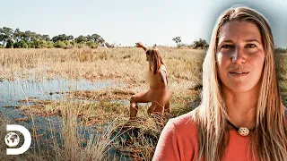 Marissa e Gabriel tentam sobreviver na África | Largados, Pelados e Abandonados | Discovery Brasil