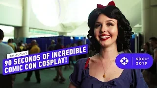 90 Seconds of Incredible Comic Con 2019 Cosplay!