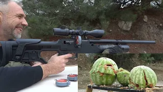 Hatsan blitz 5.5 full auto review air rifle @HatsanARMS #fullauto