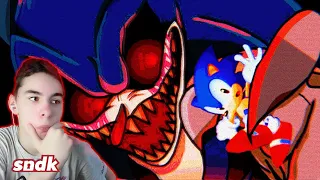 ФЕНОМЕН SONIC.EXE и УЖАСЫ СОНИКА [реакция на сыендука (sndk)]