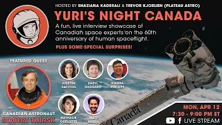 Yuri's Night Canada: Celebrating 60 Years of Human Spaceflight