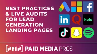 Lead Generation Landing Page Best Practices & Live Audits