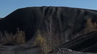 A Quick Discussion on the Anthracite "Culm Piles" (Waste Rock Manmade Mountains).