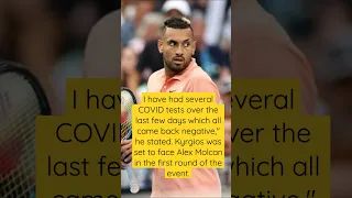 Australian tennis player Nick Kyrgios has withdrawn fromthe Melbourne Summer Set event due to asthma