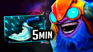 OMG! 5 MINUTES DAGGER | DOTA 2 7.33D | TINKER.