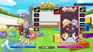 [Puyo Puyo Tetris] Puzzle League VS: Doremy vs. かっきー (06-11-2019, Switch)