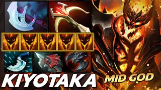 KIYOTAKA [Shadow Fiend] Mid God High Skill Shadowraze Outplayed Enemy Dota 2 (Fullmatch)