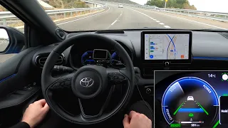 2024 Toyota Yaris: Adaptive Cruise Control + Lane Trace Assist. Toyota T-Mate Features. Driving ACC