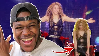 Shakira - La La La / Waka Waka (From 'Shakira In Concert: El Dorado World Tour') REACTION!!