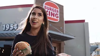 Burger King | Nuevo Veggie Whopper, hecha de plantas.