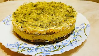 Салат с Грибами. ОЧЕНЬ Вкусный Грибной Салат.