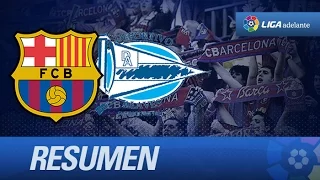 Resumen de FC Barcelona B (0-0) Deportivo Alavés