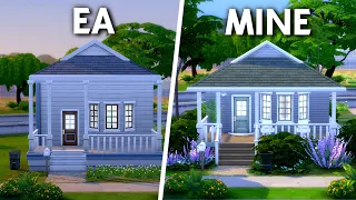 can i fix the most commonly used starter home in the sims 4?