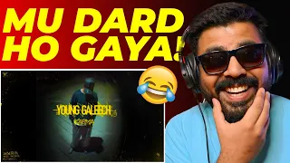 HASTE HASTE MU DARD HO GAYA! KARMA YOUNG GALEECH REACTION | AFAIK