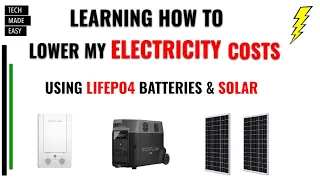 ⚡Lowering Electricity costs at home with EcoFlow Smart Home Panel and Delta Pro Solar Generator