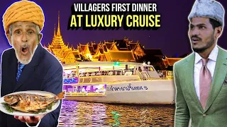 From Farm to Feast: Villagers' First-Ever Cruise Dinner Will Melt Your Heart! Tribal People Try