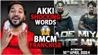 BMCM Shocking Huge Announcement | Bade Miyan Chote Miyan Trailer Review Reaction | Akshay Kumar