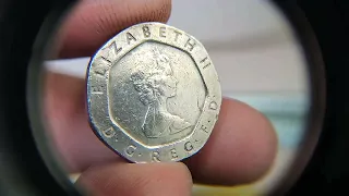 904 - koin Inggris twenty 20 Pence - Elizabeth II 1982