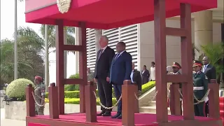 Visita do Presidente da República de Cuba à Moçambique.