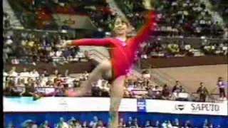 Oksana Omelianchik 1985 Worlds EF Floor