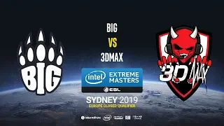 BIG vs 3DMAX - IEM Sydney 2019 Europe Closed QA - map1 - de_inferno [SSW]
