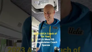 Coach Speraw is the 2023 AVCA “Coach of the Year”… #ncaamvb