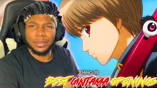 THIS IS VIBEY! TOP GINTAMA OPENINGS REACTION! RAPPER REACTS