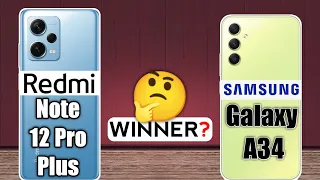 Samsung Galaxy A34 vs Redmi Note 12 Pro Plus - Winner 🤨🔥