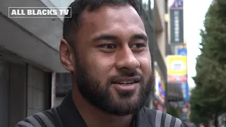 All Blacks hit the streets of Tokyo