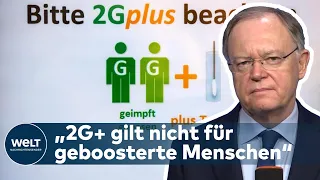 CORONA-MASSNAHMEN: Ministerpräsident Weil lehnt Testpflicht für 3-fach Geimpfte ab | WELT Thema