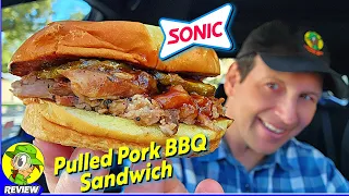 Sonic® PULLED PORK BBQ SANDWICH REVIEW Review 🛼🐖♨️🥪 ⎮ Peep THIS Out! 🕵️‍♂️