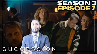 SUCCESSION 🏙 Season 3 Episode 7 Kendall's Birthday Review, Reaction, Recap & Breakdown | 3x07 | HBO