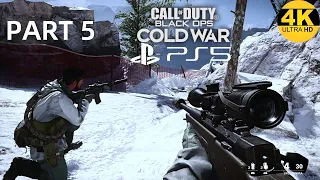 Call Of Duty Black Ops Cold War PS5 4K 60FPS Part 5 Full Gameplay Echoes of a Cold War