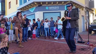 Les poissons voyageurs. Playa las canteras. 31 de diciembre de 2017.