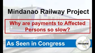 Mindanao Railway Project: How to work faster