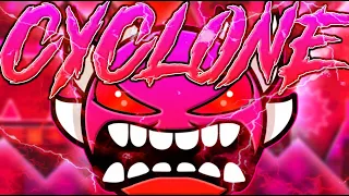 Geometry Dash - Cyclone 100% - Extreme Demon by Bianox and more