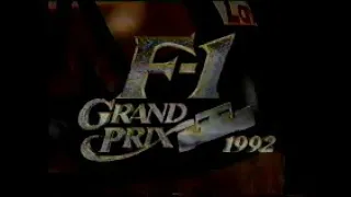 1992 F1 総集編③(日本GP～最終戦オーストラリアGP)