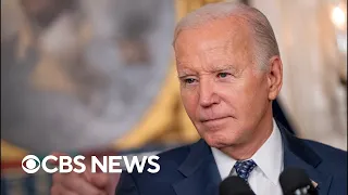 Biden urges House to pass foreign aid, slams Trump's NATO comments and more | full coverage